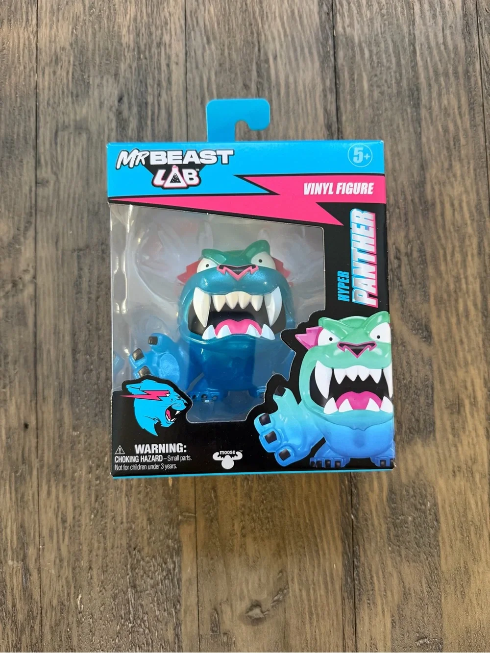 Mr beast Lab Hyper Panther Vinyl Figure New in box